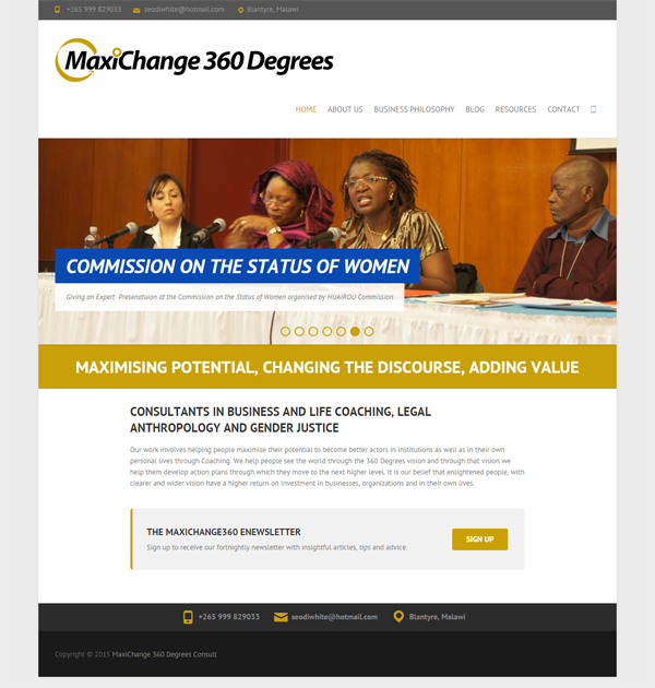 Maxichange360 website