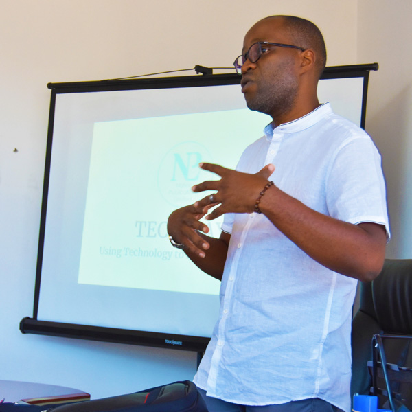 Nation Publication Tech Day presentation by Austin Madinga on using digital solutions to tell a story