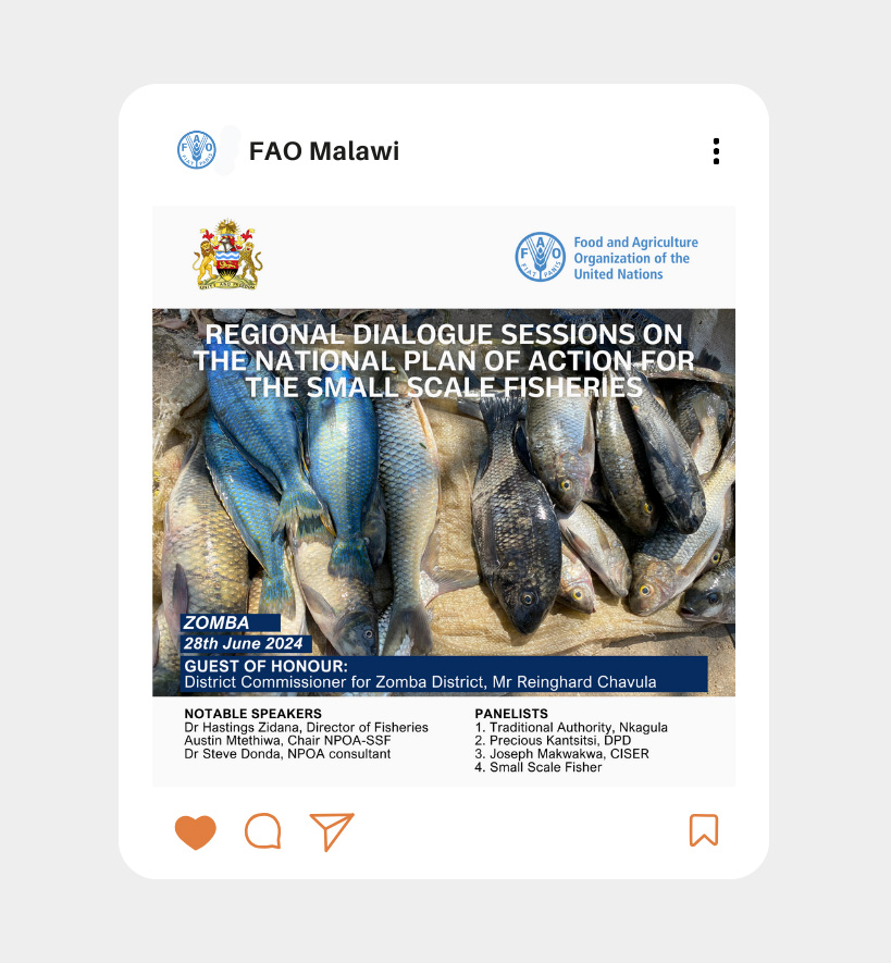 Food and Agriculture Organization social media event
