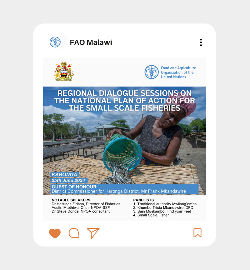 Food and Agriculture Organization social media event