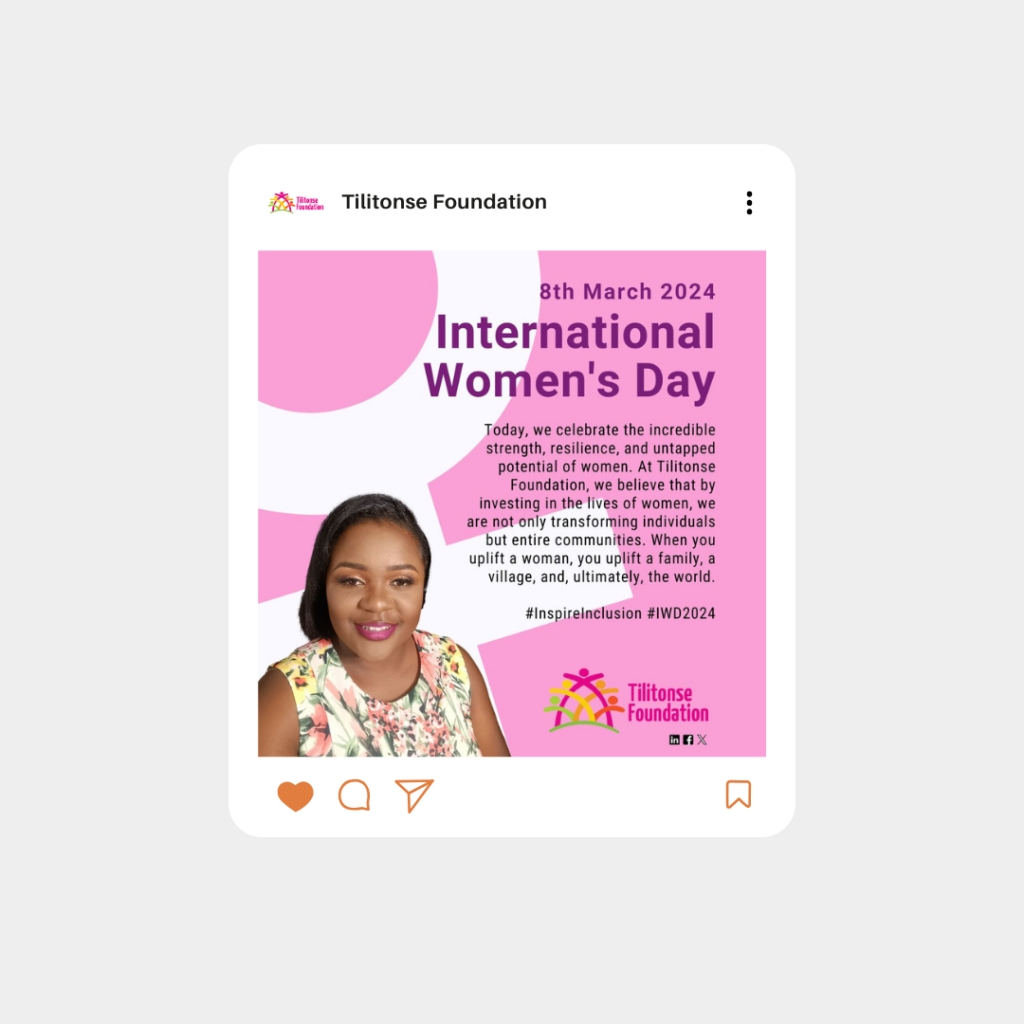 Tilitonse Foundation social media