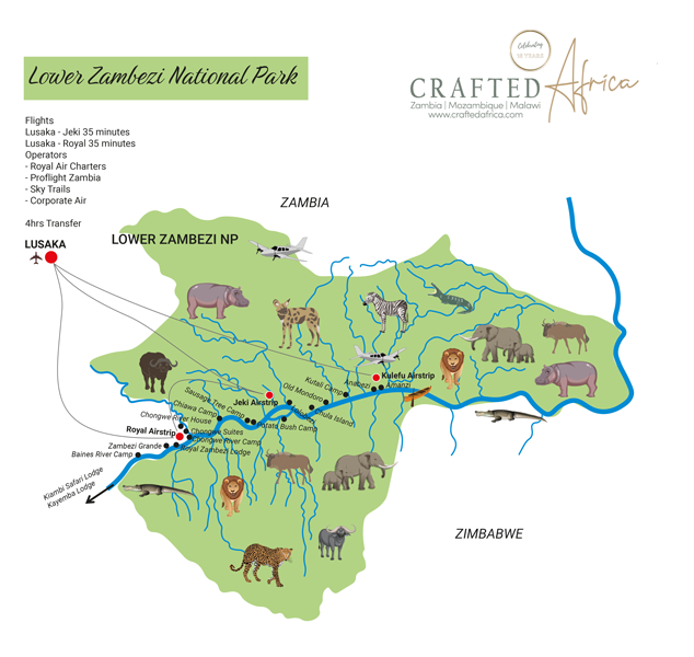 Crafted Africa Lower Zambezi National Park