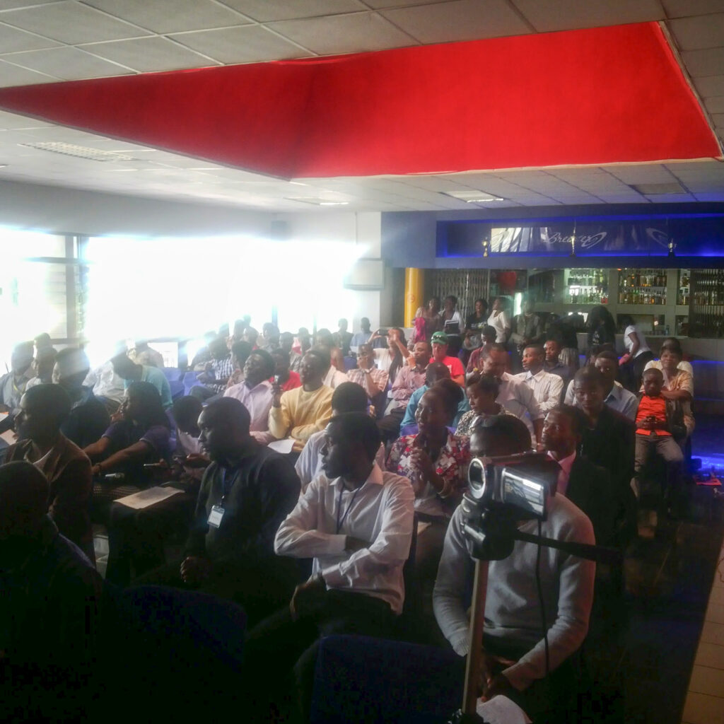 Part of the audience that attended the Blantyre Technology Fest