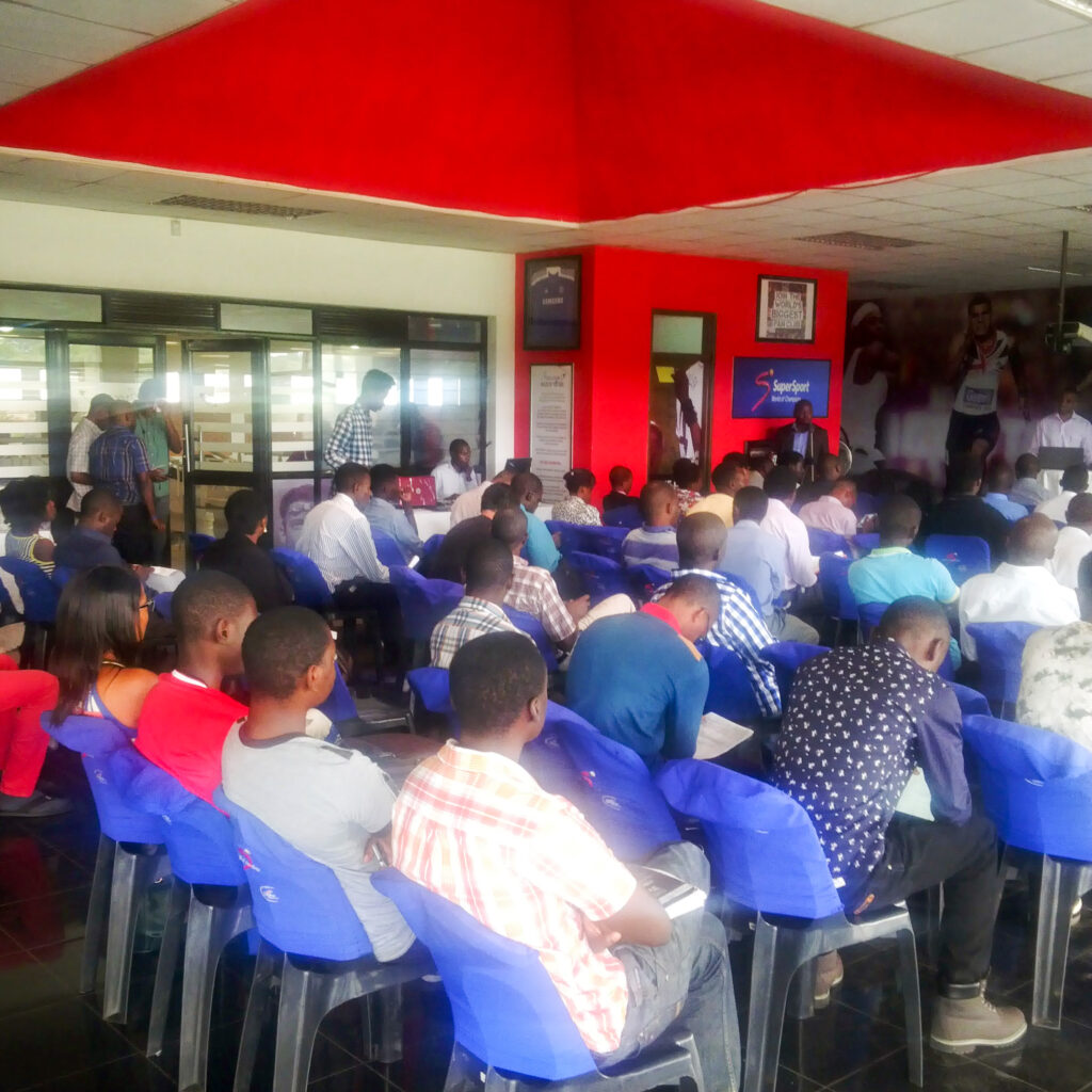 Part of the audience that attended the Blantyre Technology Fest