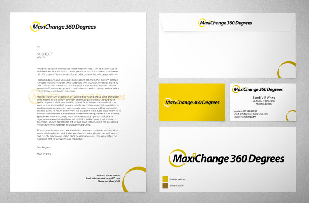 MaxiChange 360 degrees stationery