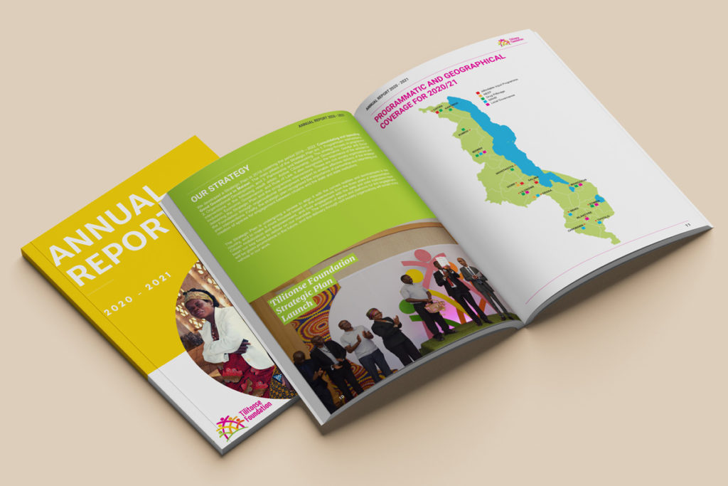 Tilitonse Foundation 2020-2021 Annual Report design