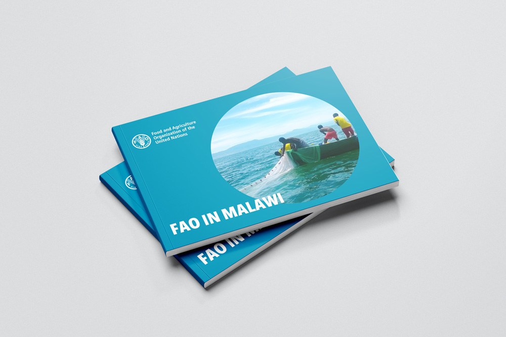Food and Agriculture Organization FAO in Malawi publication design