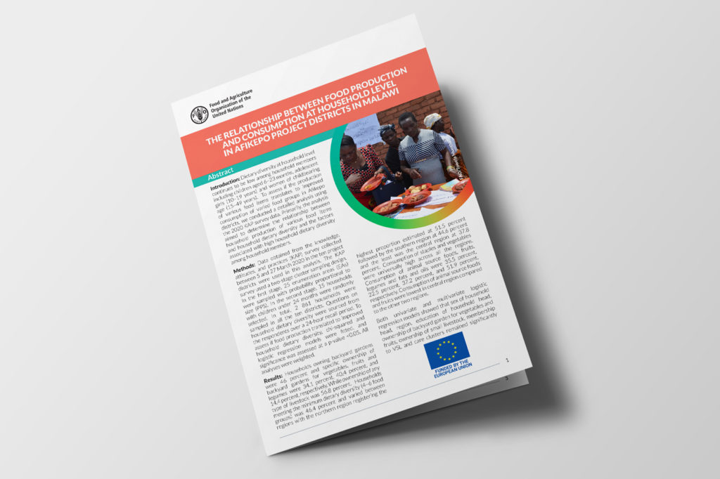 Afikepo project papers food production and consumption
