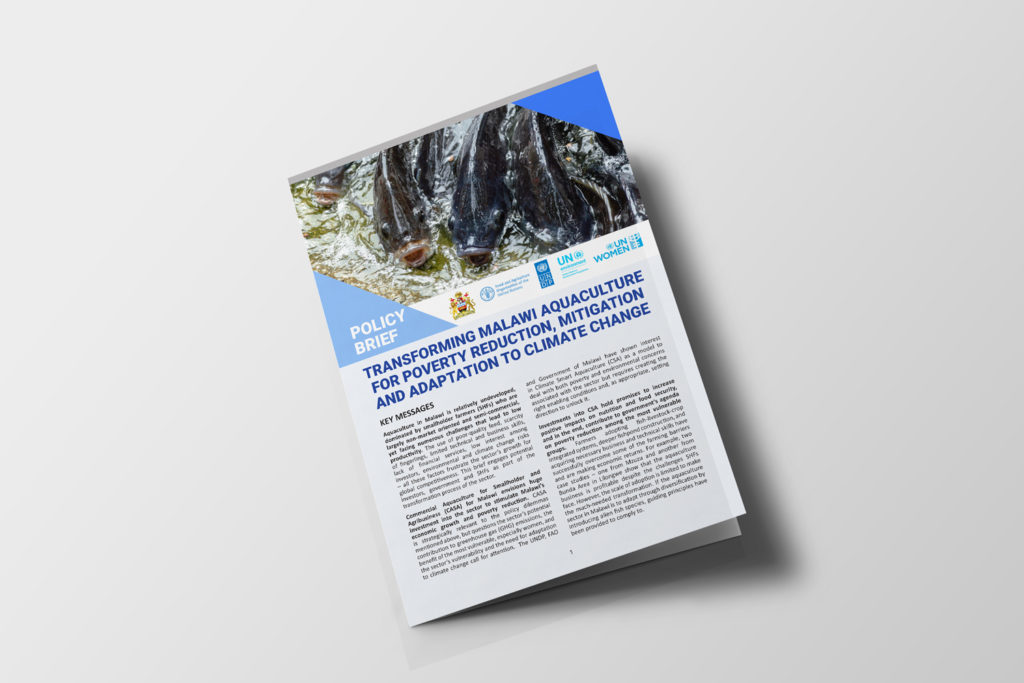Transforming Malawi Aquaculture Policy Brief