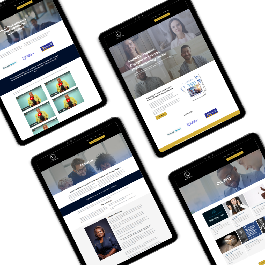 Life to the Full Consulting website