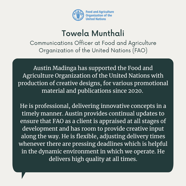 Towela Munthali FAO Malawi client testimony
