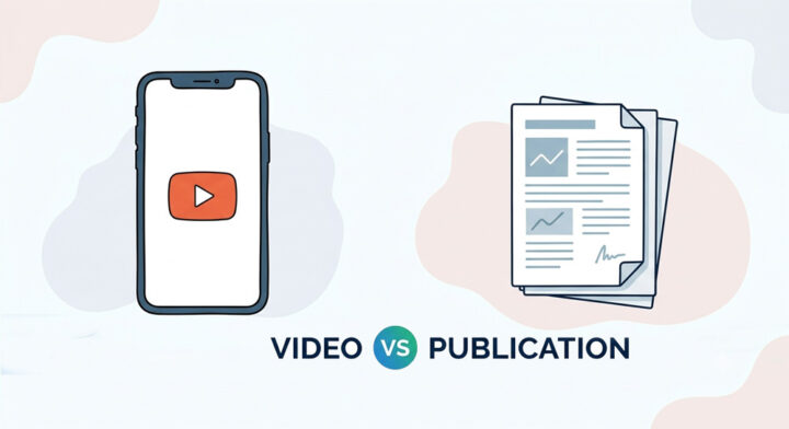 video or pdf publication non-profit and development organisation